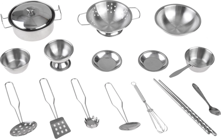 Rich set of stainless-steel accessories