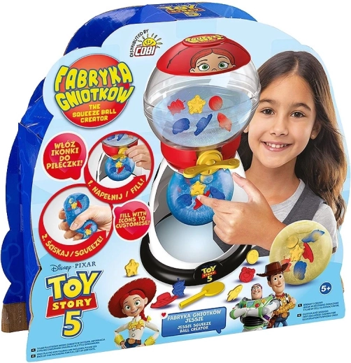 Squeez Ball – TOY STORY 5 antistresa bumbiņu rūpnīca