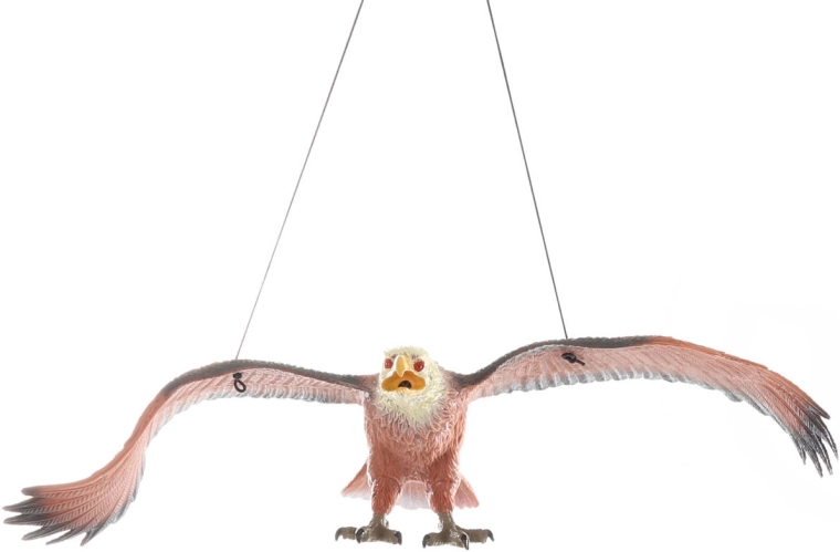 Hanging on an elastic cord for a flying effect