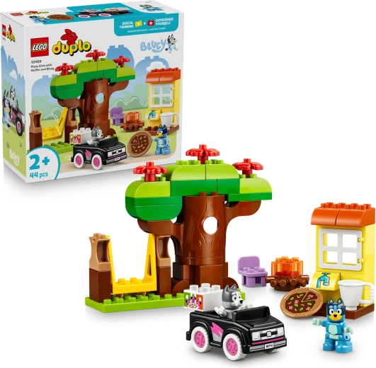 LEGO DUPLO Bluey picērija ar Mafinu un Blūiju