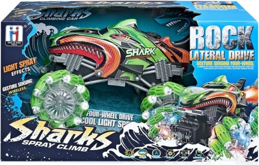 RC auto Zaļā haizivs