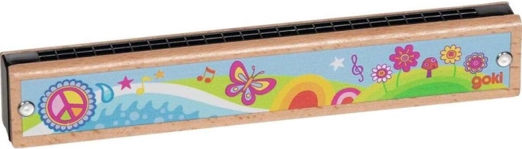 Goki koka mutes harmonika Flower