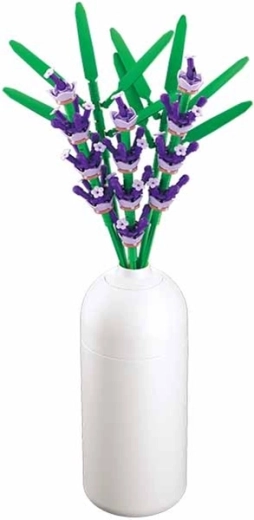Sluban Flowers lavandas vāzē