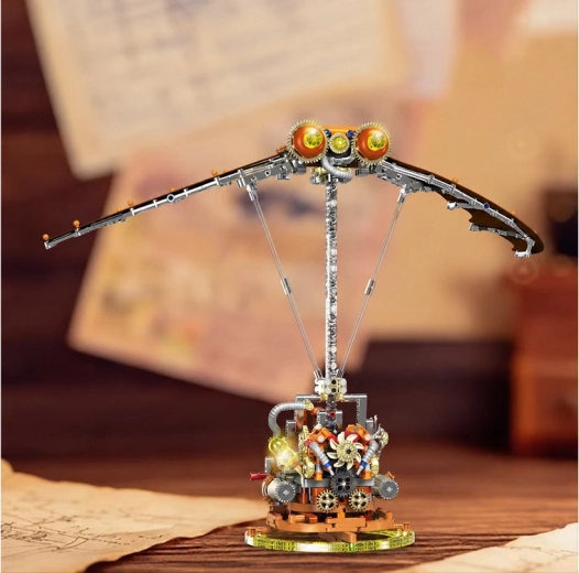 Moving wings and functional gears
