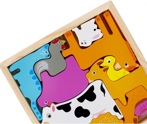 Practical wooden frame