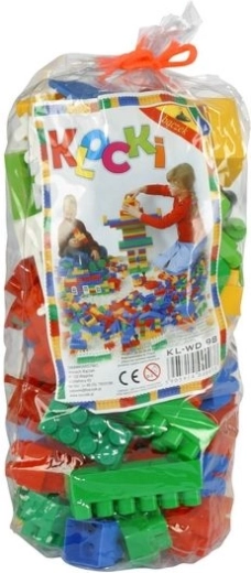 Plastmasas būvklucīši – 98 detaļu komplekts