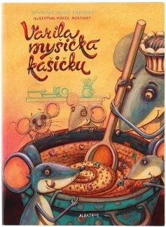 Leporello Vārija pelīte putriņu 15,5x21 cm bērniem no 2 gadiem