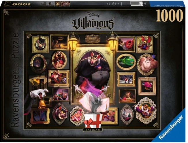 Puzle Ravensburger Villainous: Ratigan 1000 gab.