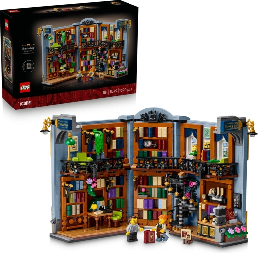 LEGO Icons Book nook: Bookshop