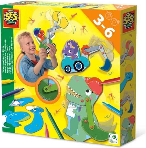 Children's Craft Kit: Dinosaurs in Motion