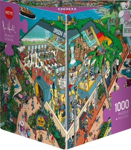 Heye puzle Skaistais centrs, 1000 gabali