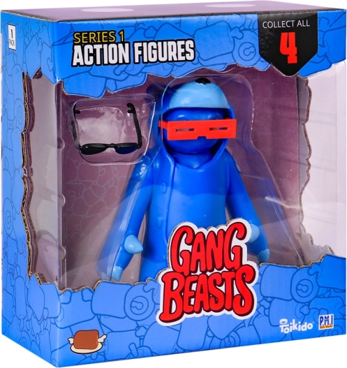 Gang Beasts 11 cm 1. sērijas darbības figūriņa