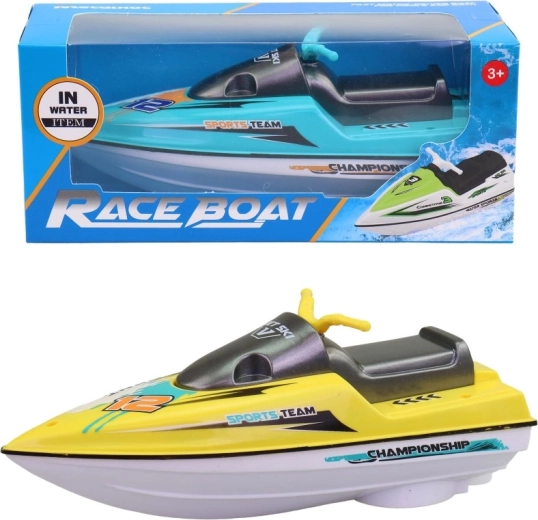 Battery-powered boat 21 cm
