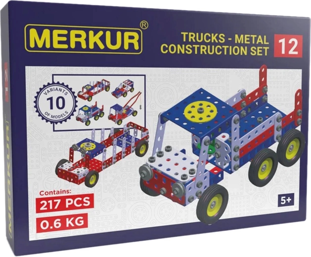 Merkur Metal Construction Set: Tow Truck, 217 Pieces