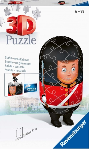 Ravensburger 3D Puzzle Royal Guard, 54 Pieces