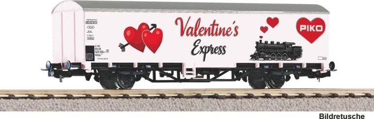 piko segtais kravas vagons valentīndienas ekspresis h0 1:87 ierobežota sērija