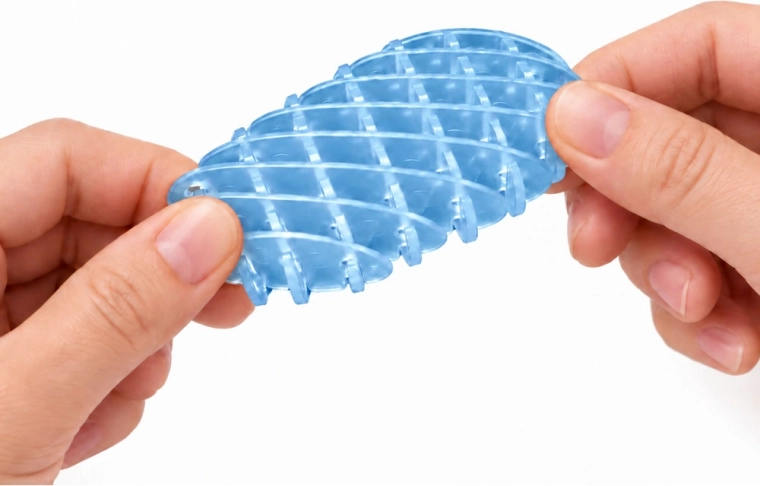Textured surface for tactile sensations