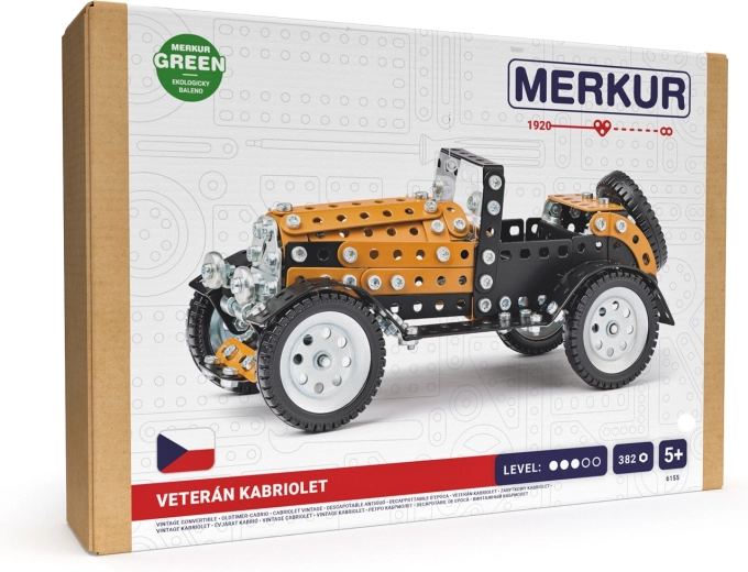 Merkur konstruktors veterāns AERO, 382 detaļas