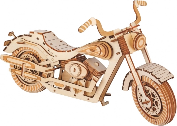 Koka 3D puzle Motocikls