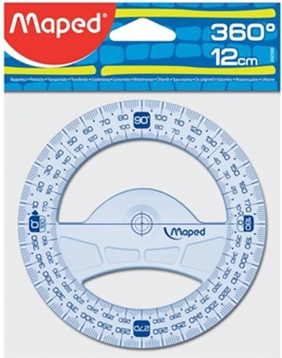 Leņķmērs 360° 12 cm