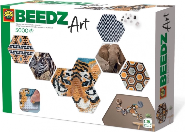 Radošais komplekts Beedz Art Hex Safari