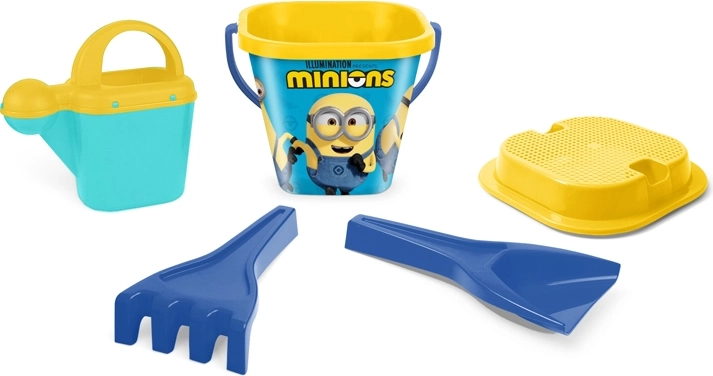 Wader Minionu smilšu rotaļu komplekts, 5 daļas
