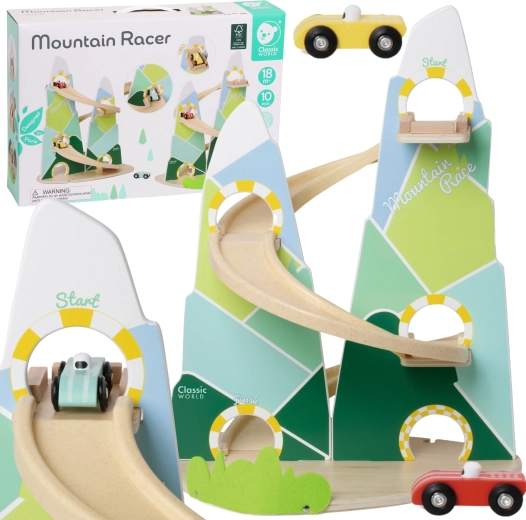 Wooden Mountain Race Track Classic World