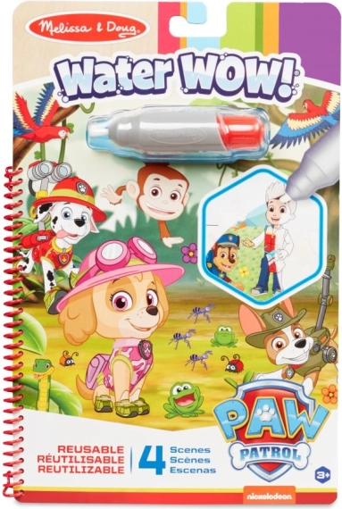 Ūdens krāsojamā grāmatiņa Melissa & Doug Water WOW! – Ķepu patruļa Skye