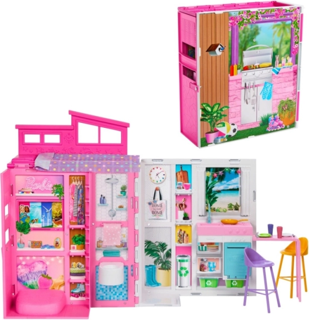 Barbie mājīgā mājiņa ar piederumiem
