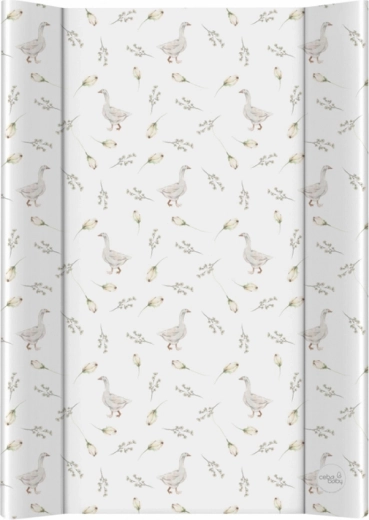 Ceba Baby pārtinamais paliktnis ar cietu pamatni Basic Goose 50 × 70 cm