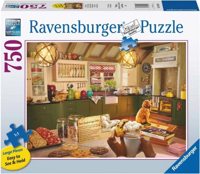 Ravensburger puzle "U Tichē Kuchyně" 750 detaļas