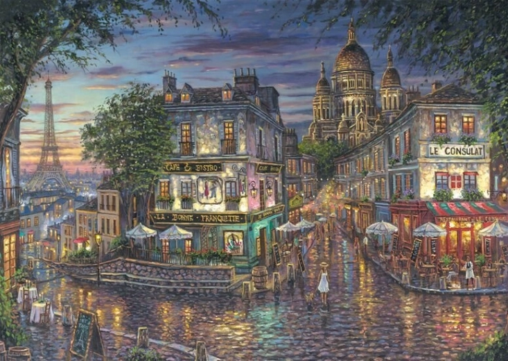 Puzle Montmartre 1000 gab.