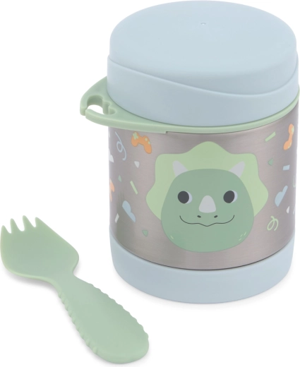 Skip Hop pārtikas termoss ar sporku Besties Squad Dino