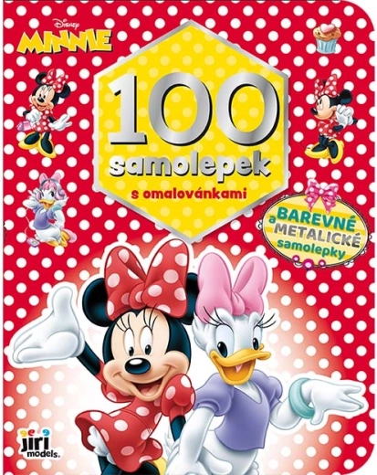 Minnie Coloring Book with 100 Stickers