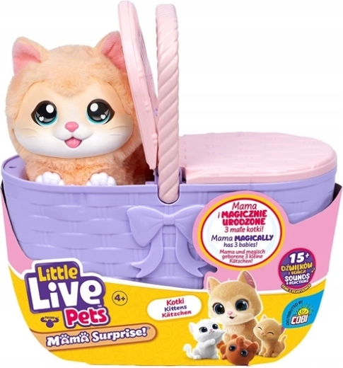 Little Live Pets Mama Surprise kaķēni