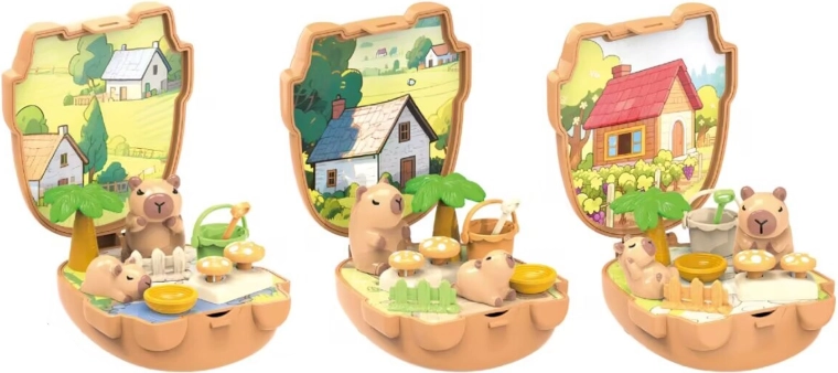 Capybara Figure in a Box - 1 Piece
