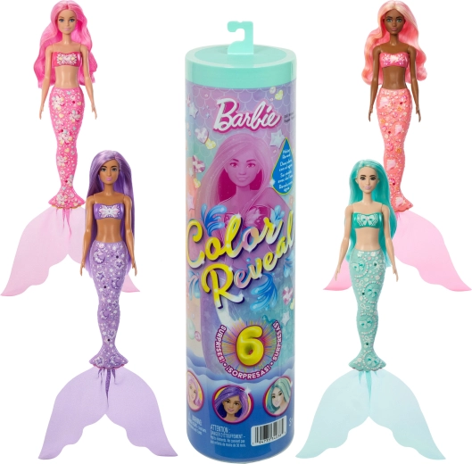 Barbie Color Reveal pārsteigums – nāriņa ar aksesuāriem