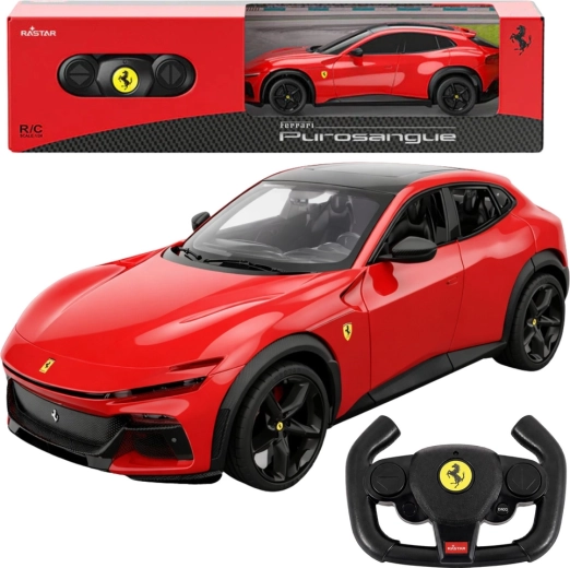 Rastar Ferrari Purosangue RC auto 1:24 sarkans