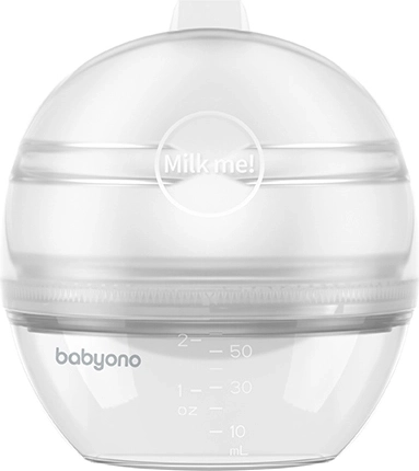 BabyOno Milk Me 2-in-1 Breast Milk Pump and Collector