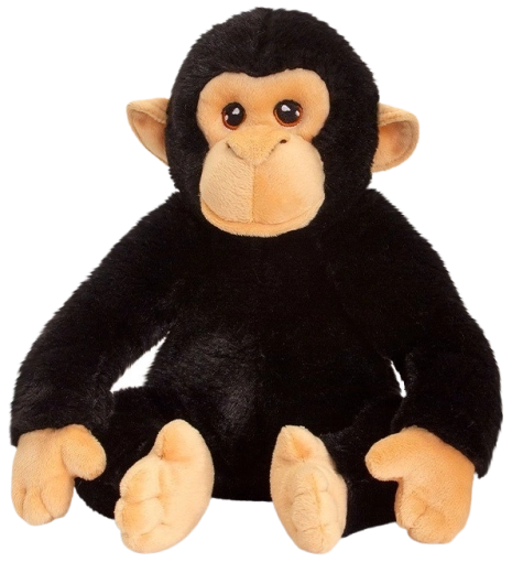 Keeleco plīša šimpanze 25 cm