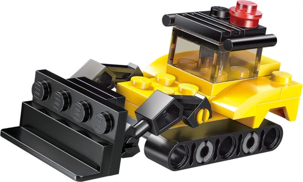 Konstruktors QMAN Hyperfunction Tactical Unit – buldozers 3 vienā