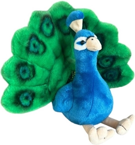Plīša pāvs 30 cm