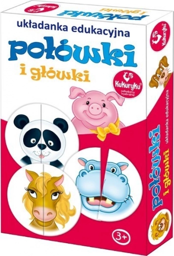Jautra puzle “Pusītes un galviņas” bērniem