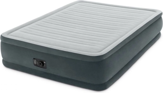 INTEX inflatable mattress with built-in electric pump 203 × 152 × 46 cm