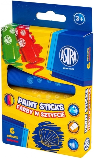Astra Baby Jumbo Twist-Up Paint Sticks 6 pcs