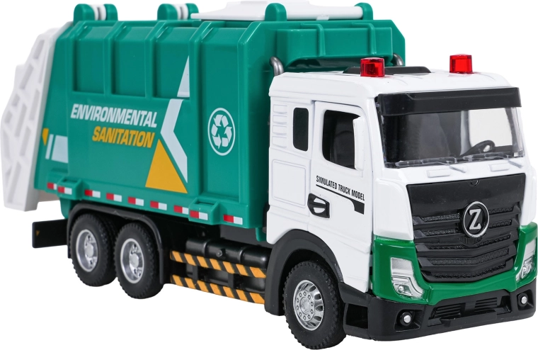 Pull-back drive and rubber tires