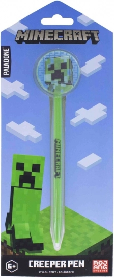 Minecraft lodīšu pildspalva ar topperi