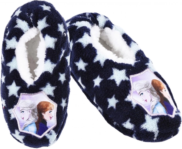 Bērnu čības Disney Frozen, tumši zilas