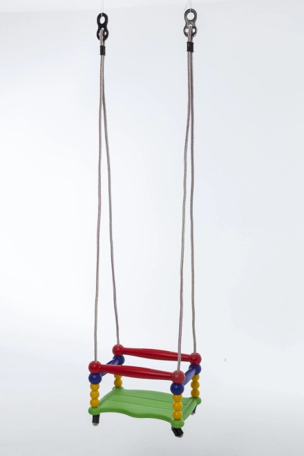 Colorful Swing with Guardrail for Children
