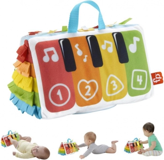 Fisher-Price mīkstā muzikālā klavierīte mazuļiem 0+